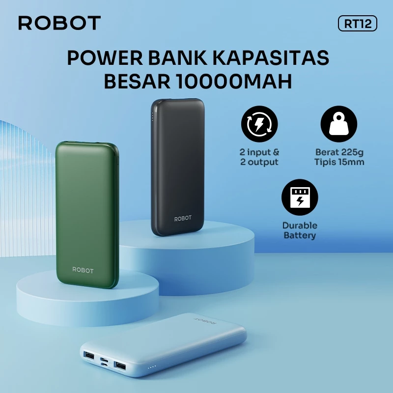 PowerBank ROBOT RT12 10000mAh