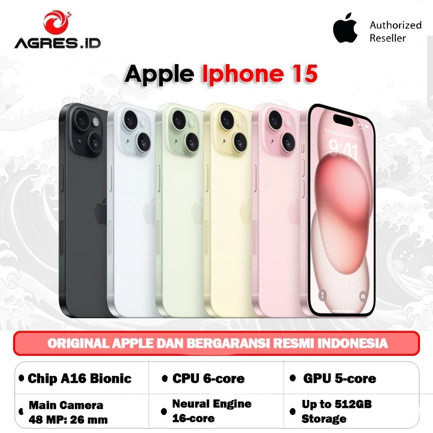 Handphone APPLE IPHONE 15 128GB