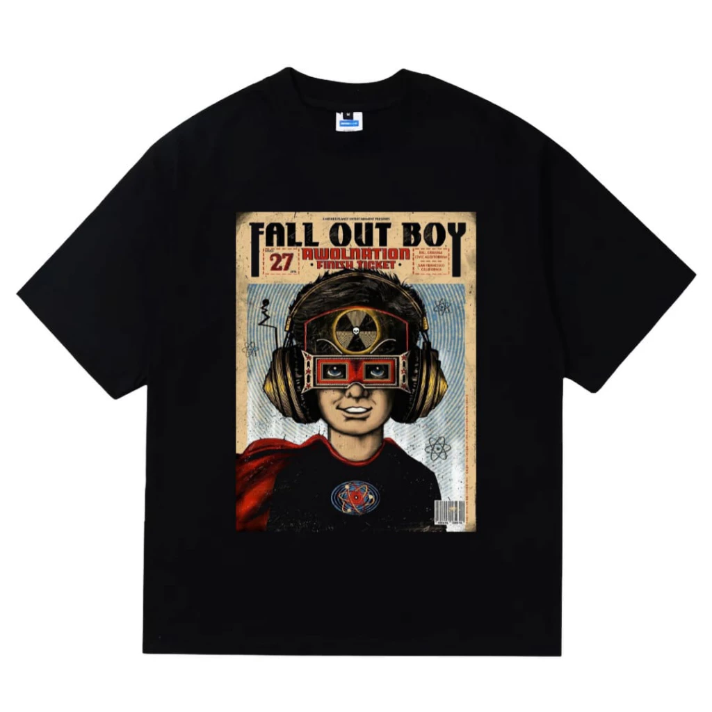Nebula Tshirt Vintage Fall Out Boy