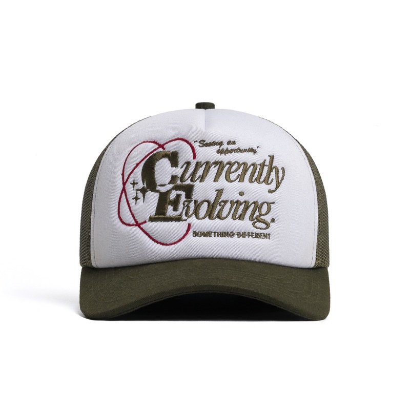 KEEPFS | Topi Trucker White Army | Evolving